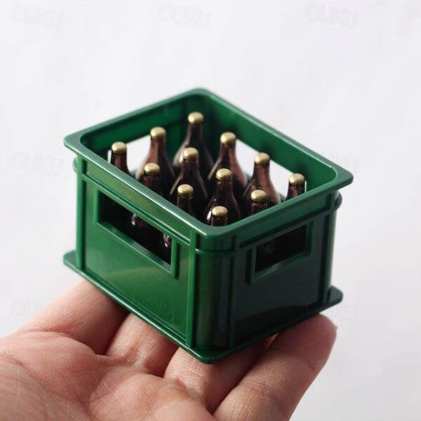 1:12 simulation mini real beer box drink box creative simulation decoration accessories 2025 - US $8.49