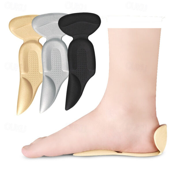 1PC Shoe InsolesHeel InsolesSponge Shoes Pads with Heel Grips InsertsHeel CushionsHigh Heel Inserts Great for Loose Shoes Metatarsal or Arch PainFeet