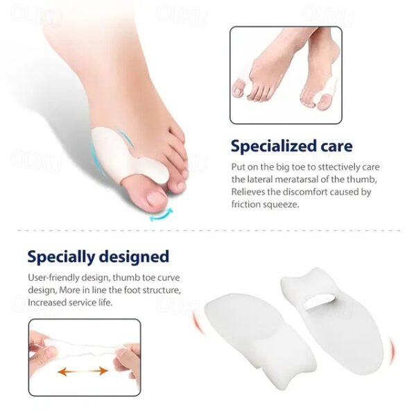 Bunion Cushion Protection (Suitable Night And Home Use And Replace Them Regularly) Toe Corrector Relieving Pressure For Pain Relief 2025 - US $12.49