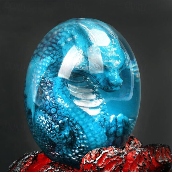 Dinosaur Egg Hot Lava Dragon Egg Resin Home Gift 2025 - US $21.99