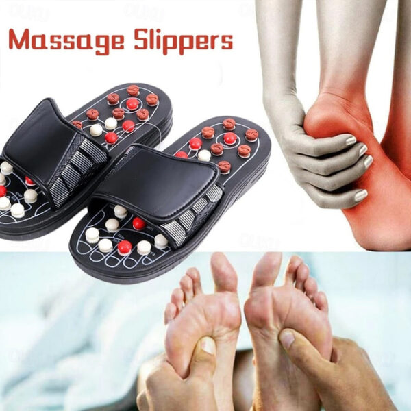 Foot Massage Slippers Acupuncture Therapy Massager Shoes For Foot Acupoint Activating Reflexology Feet Care Massageador Sandal 2025 - US $19.99