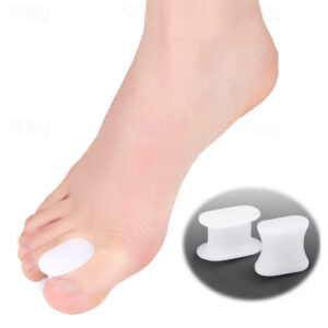 Gel Toe Separators for Overlapping Toes Bunions Big Toe Alignment Corrector and Spacer 2025 - US $9.49