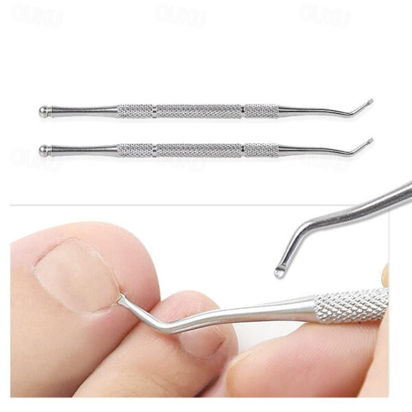 Ingrown Toenail Tool Kit (4PCS) Professional Toe Nail Clipper Set for Ingrown & Thick Nail Stainless Steel Ingrown Toenail Kit Surgery Grade Manicure