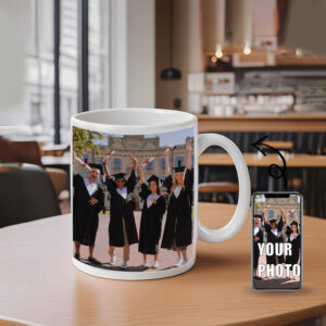 Personalized Graduation Gift MugClass of 2025 Custom Photo Coffee Cup Graduate Gift for Him or Her Congrats Graduation Party Favor 11oz Ceramic Keepsa