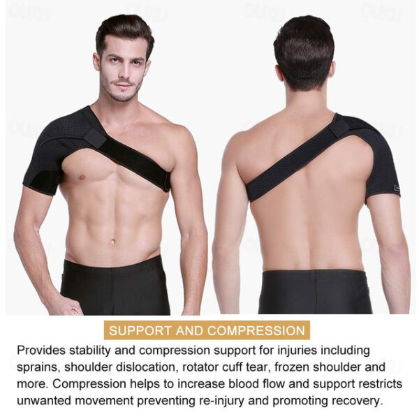 Right Shoulder Brace for Men,Torn Rotator Cuff Support Women Shoulder Stabilizer Brace for Shoulder Pain Relief 2025 - US $10.99