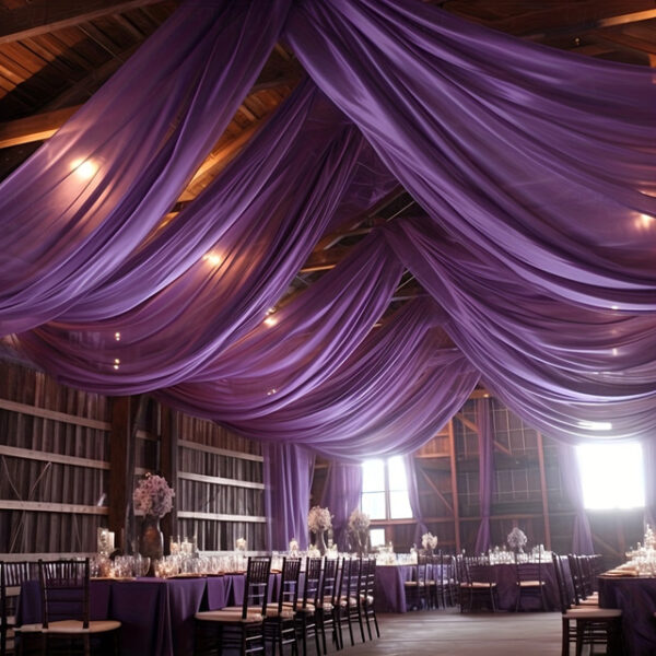Wedding Arch Draping Fabric, 315 inch White Drapes Sheer Backdrop Curtain for Wedding Ceremony Party Ceiling Decor 2025 - US $10.99