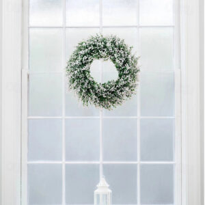 Winter Door Hanging Garland Of White And Green Leaves,Green Wreath Wedding Decoration 2025 - US $15.49
